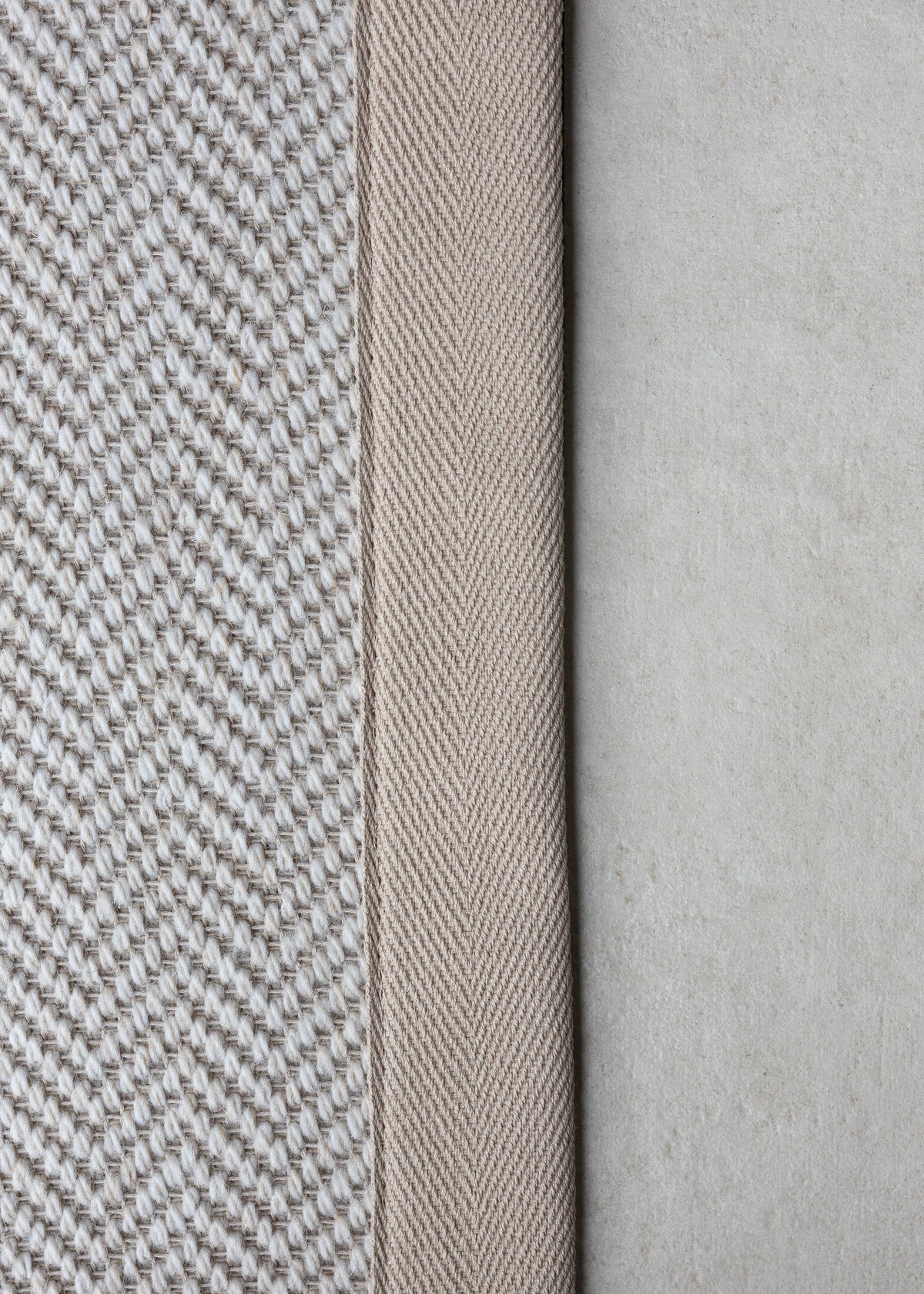 Biscuit 120mm Cotton Carpet Binding Tape.