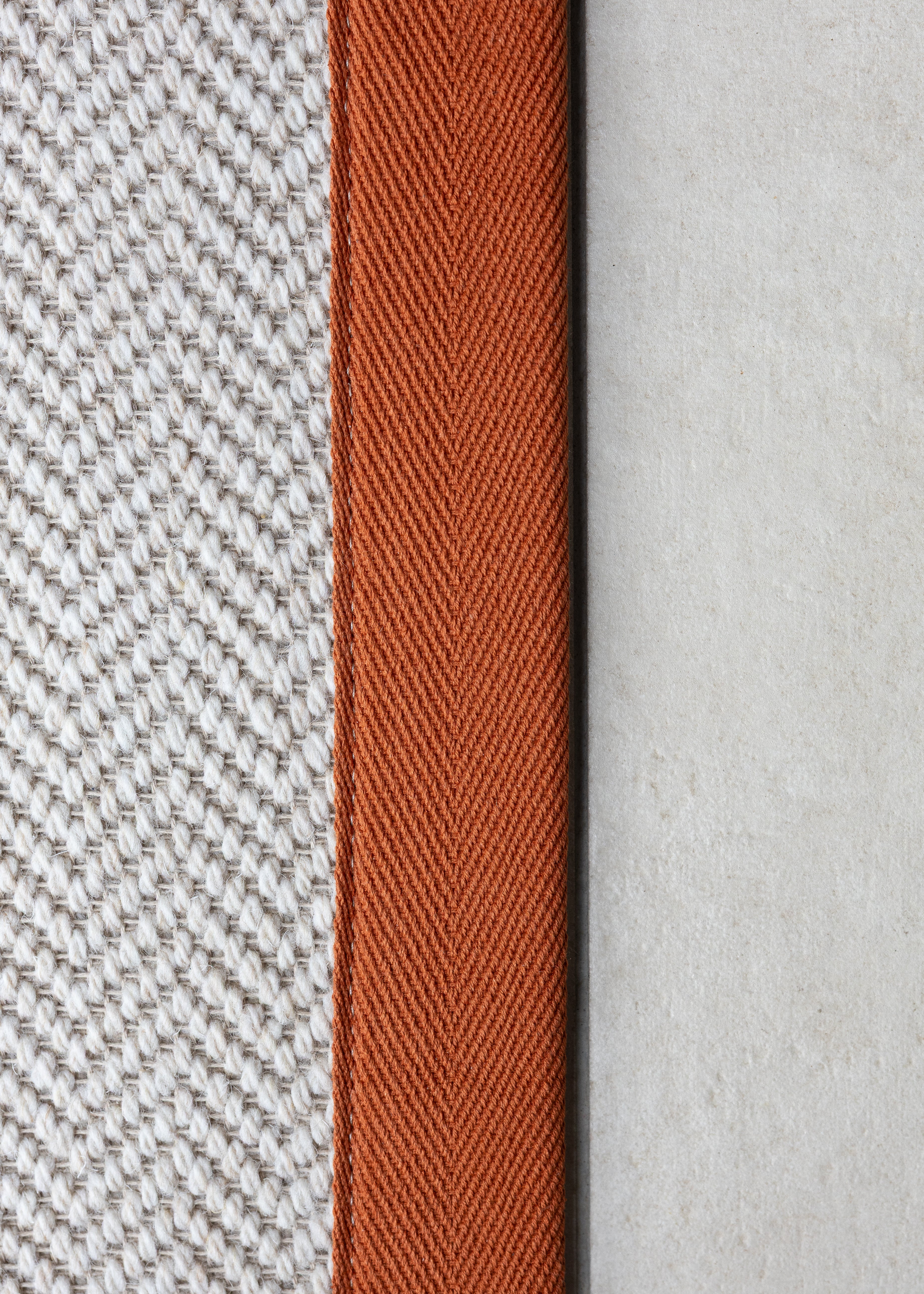 Cinnamon Stick 120mm Cotton Carpet Binding Tape.