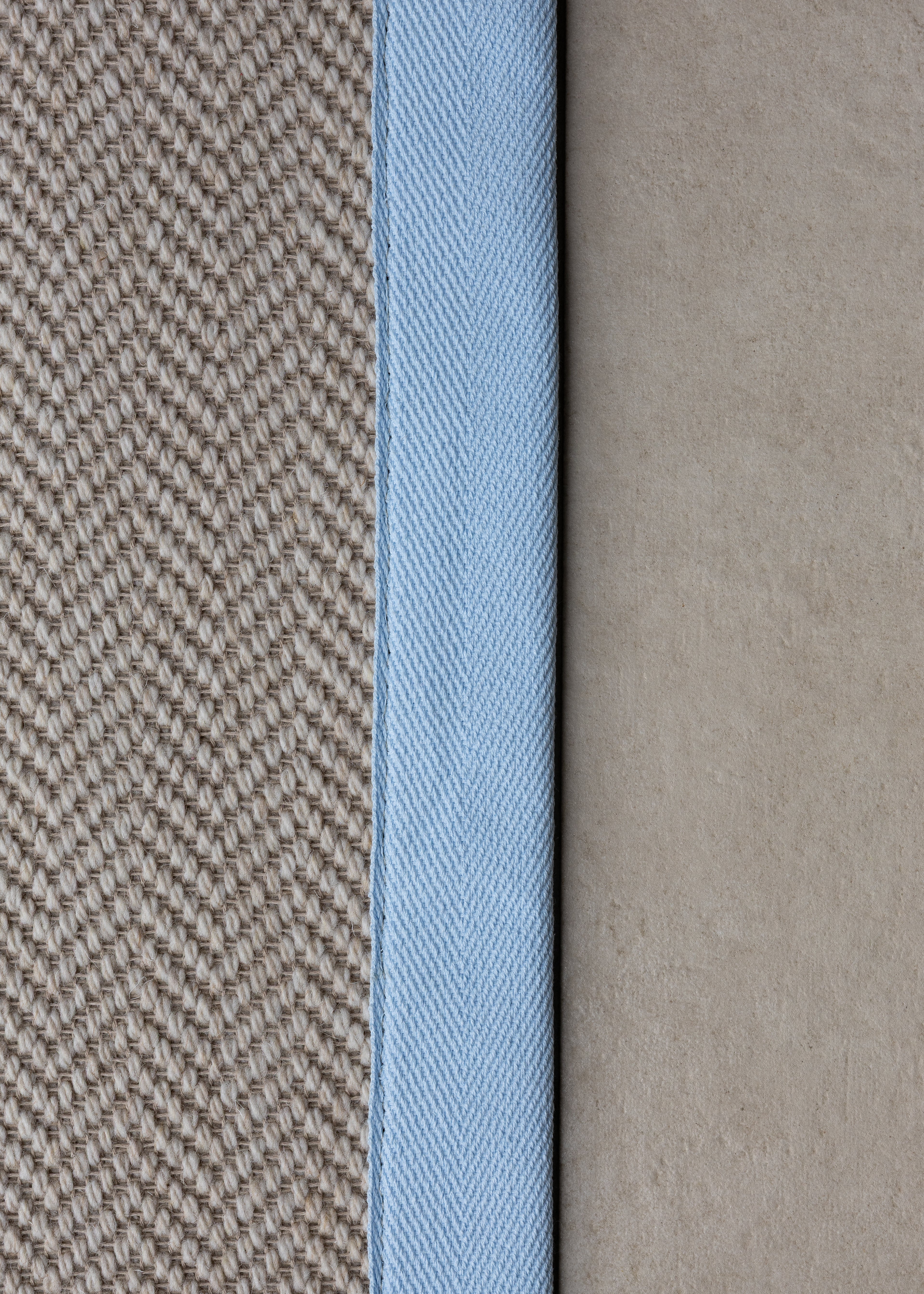 Clear Skies 120mm Cotton Carpet Binding Tape.