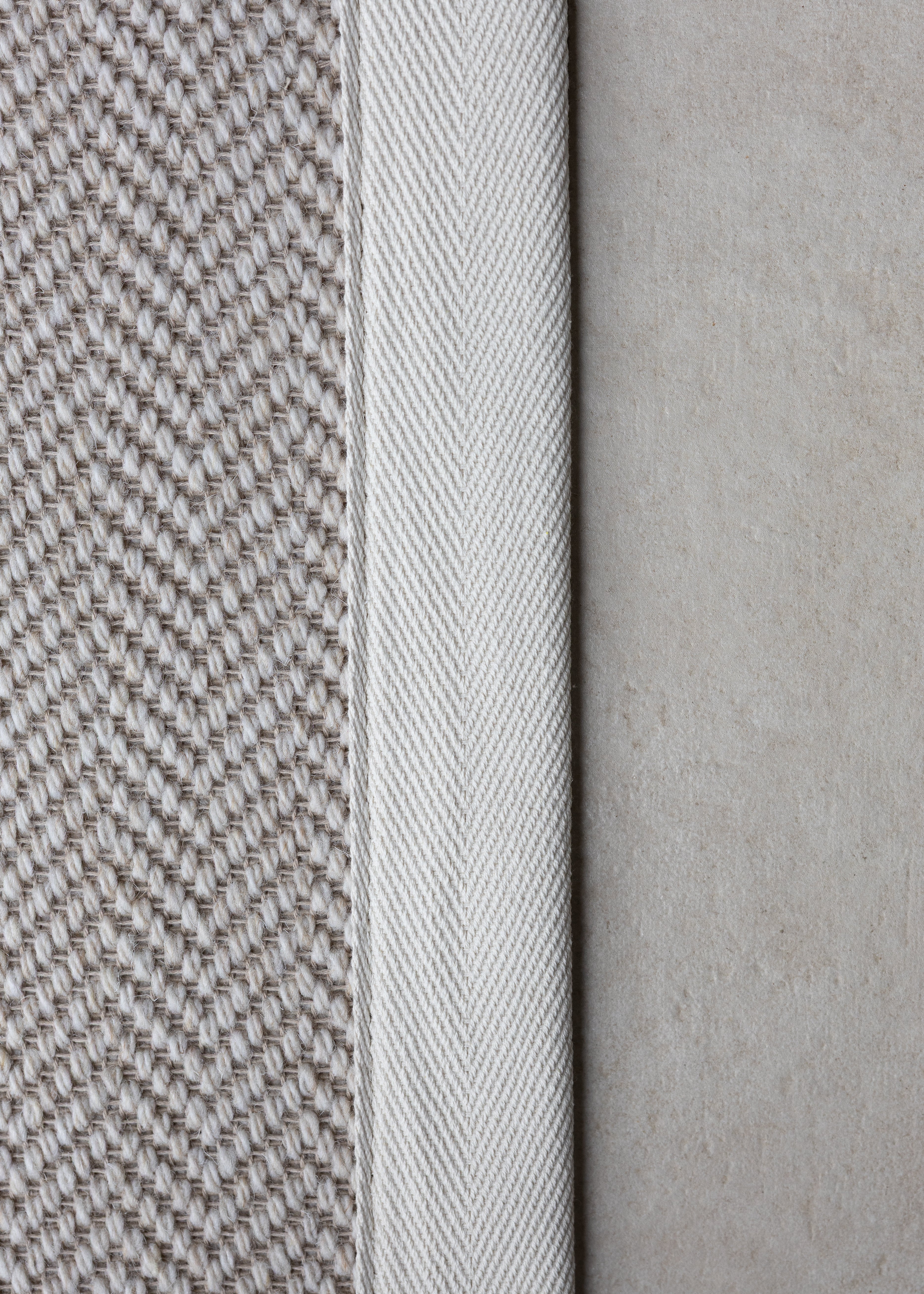 Double Cream 120mm Cotton Carpet Binding Tape.